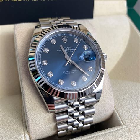 rolex 126334 datejust 41 blue roman jubilee stainless|rolex datejust 41 oyster.